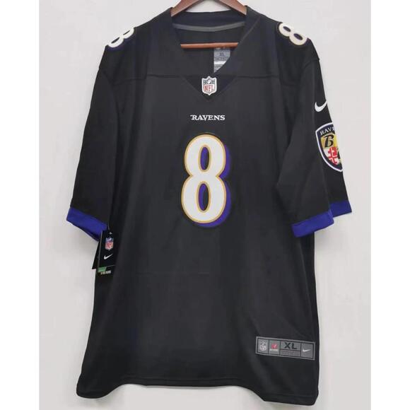 Lamar Jackson Baltimore Ravens Nike Jersey black - Picture 1 of 2